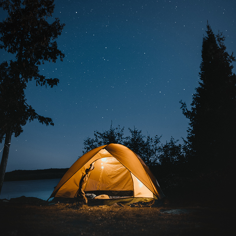 Michigan Camping on a Starry Night | Michigan Travel Club